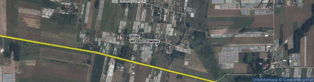 Zdjęcie satelitarne Wola Wrzeszczowska ul.